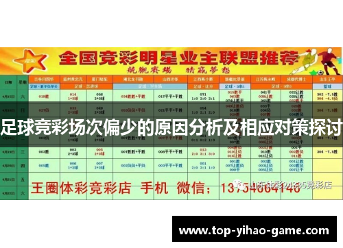 足球竞彩场次偏少的原因分析及相应对策探讨 足球竞彩场次偏少的原因分析及相应对策探讨